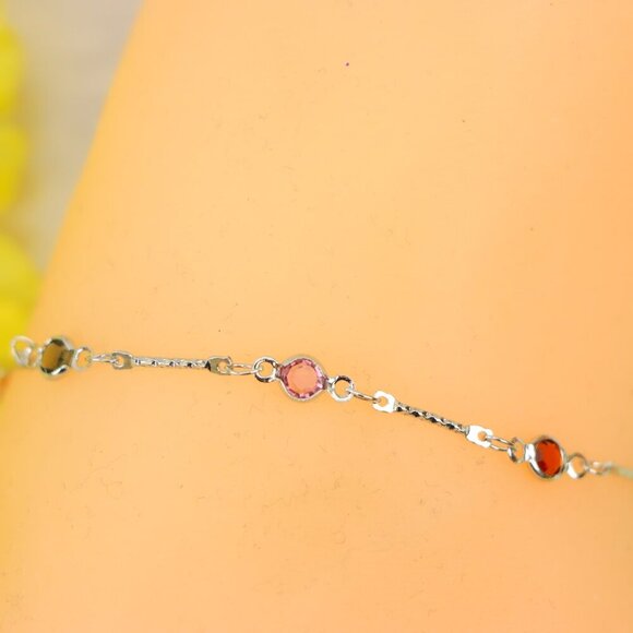 Minimalist Anklet, Sleek & Modern Design, Women’s Fashion, YC110498-A - Picture 1 of 10